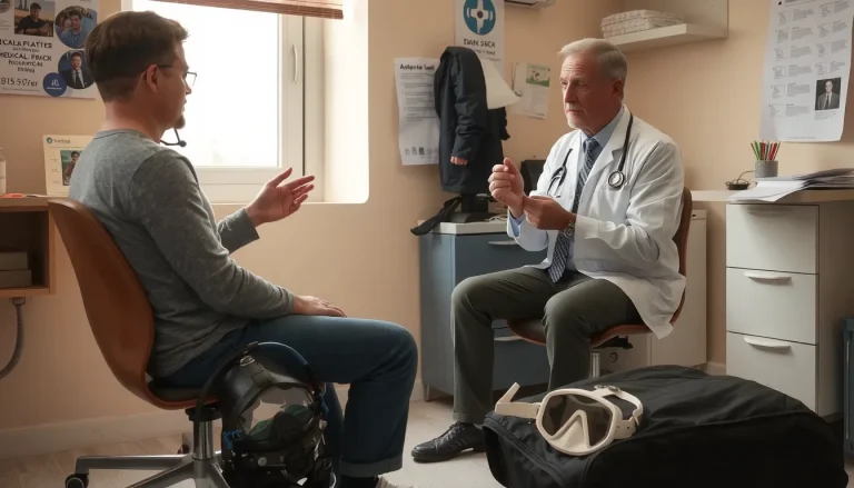 Certificat médical de plongée : quel médecin peut le délivrer ?
