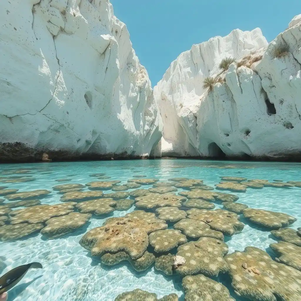 Spot de snorkeling à Bonifacio