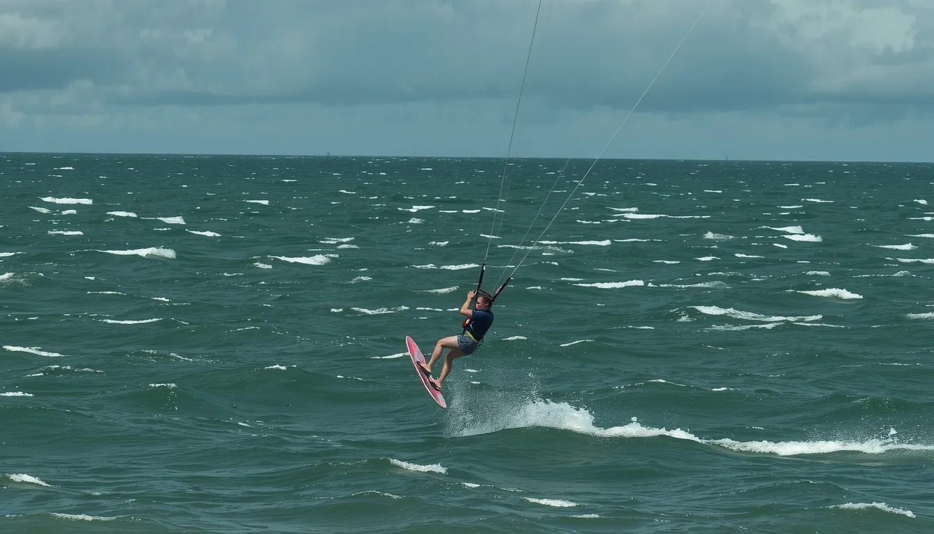 accident kitesurf
