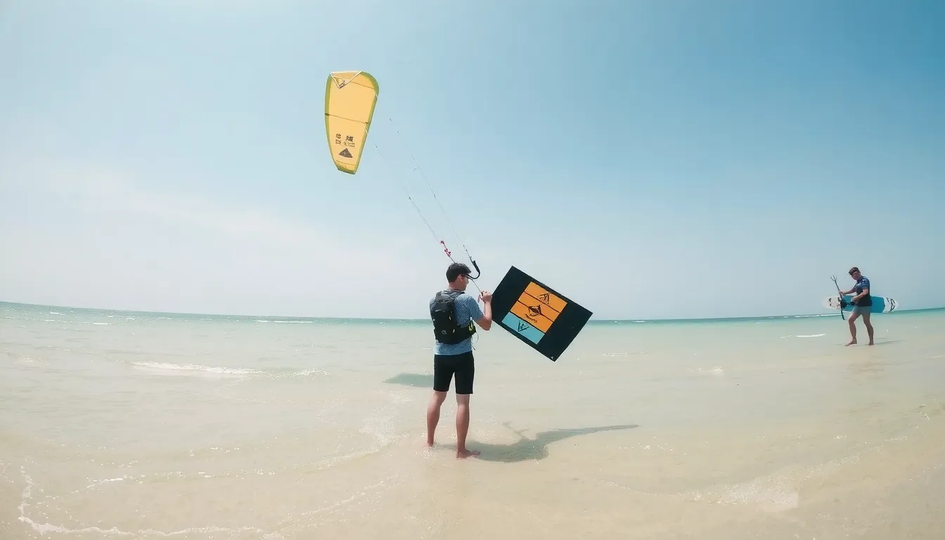 apprendre le kitesurf