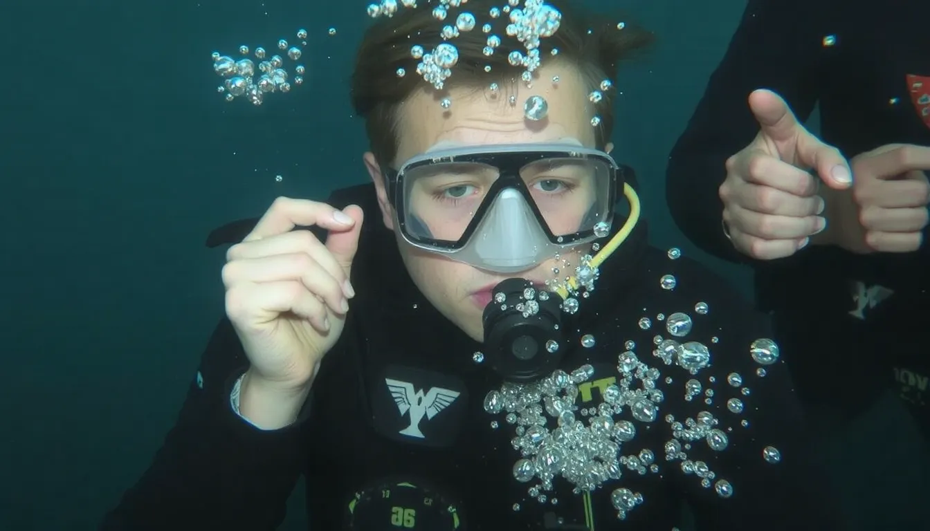 effets secondaires plongée sous-marine
