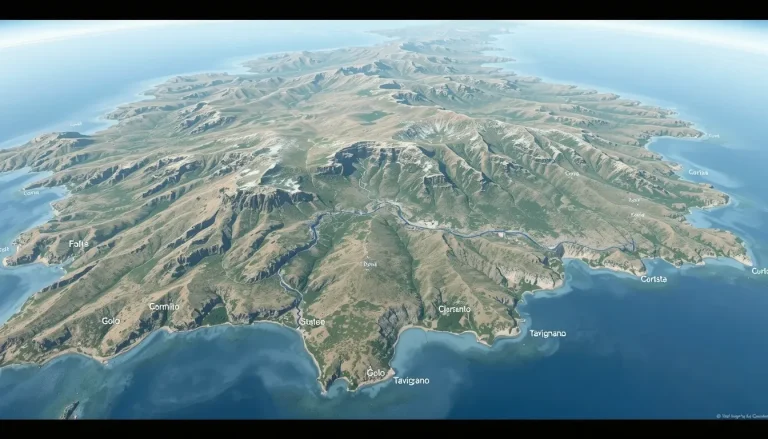 Les principaux fleuves de Corse : liste complète et données hydrologiques