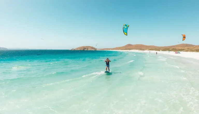 Kitesurf à Paros : spots, écoles, météo et conseils pour un séjour réussi