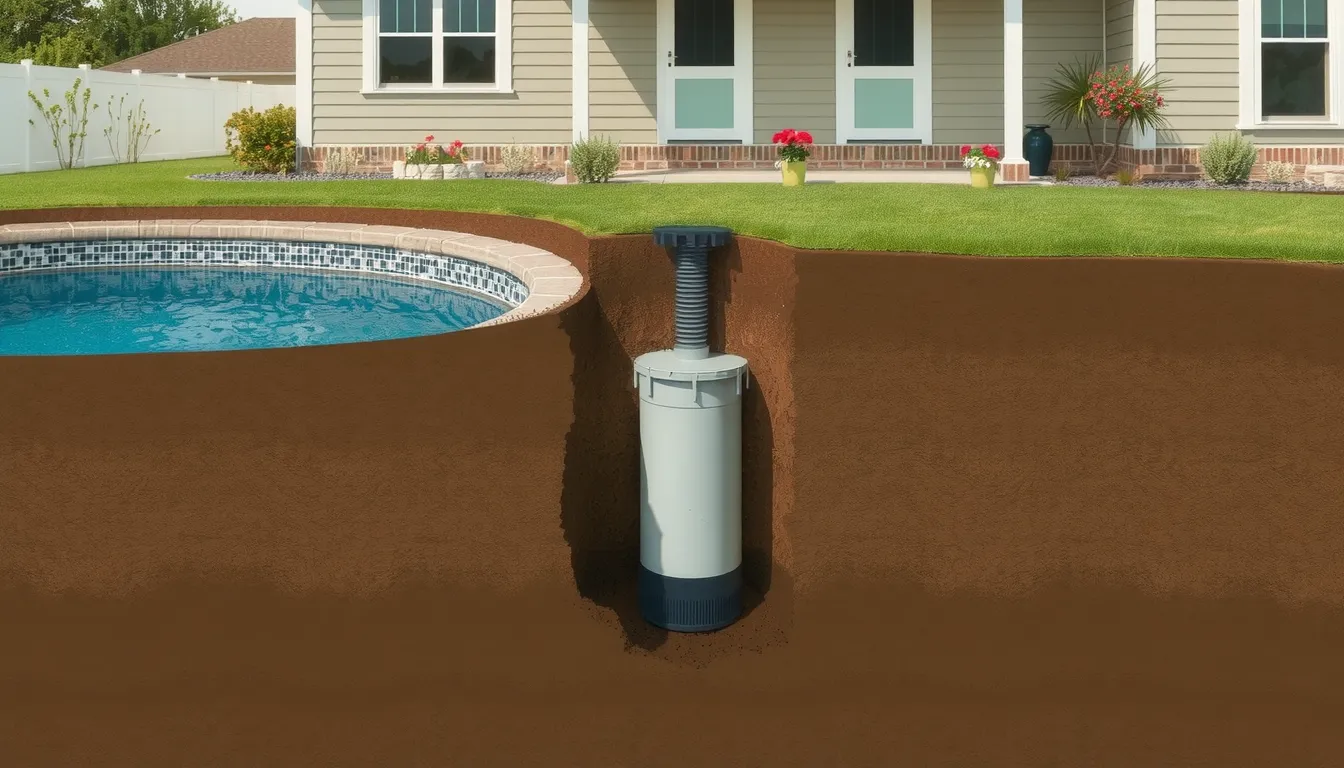 puits de decompression piscine