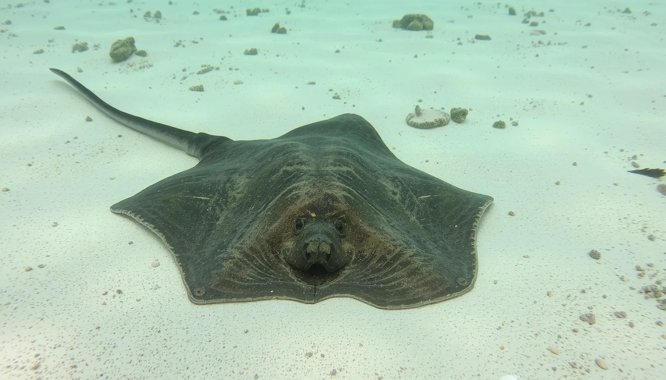 Raja undulata