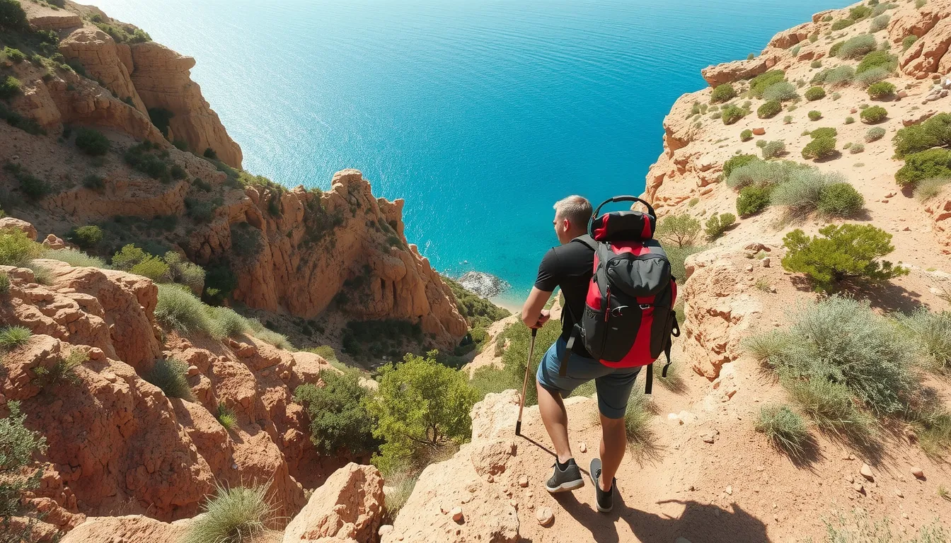 sentier du littoral corse