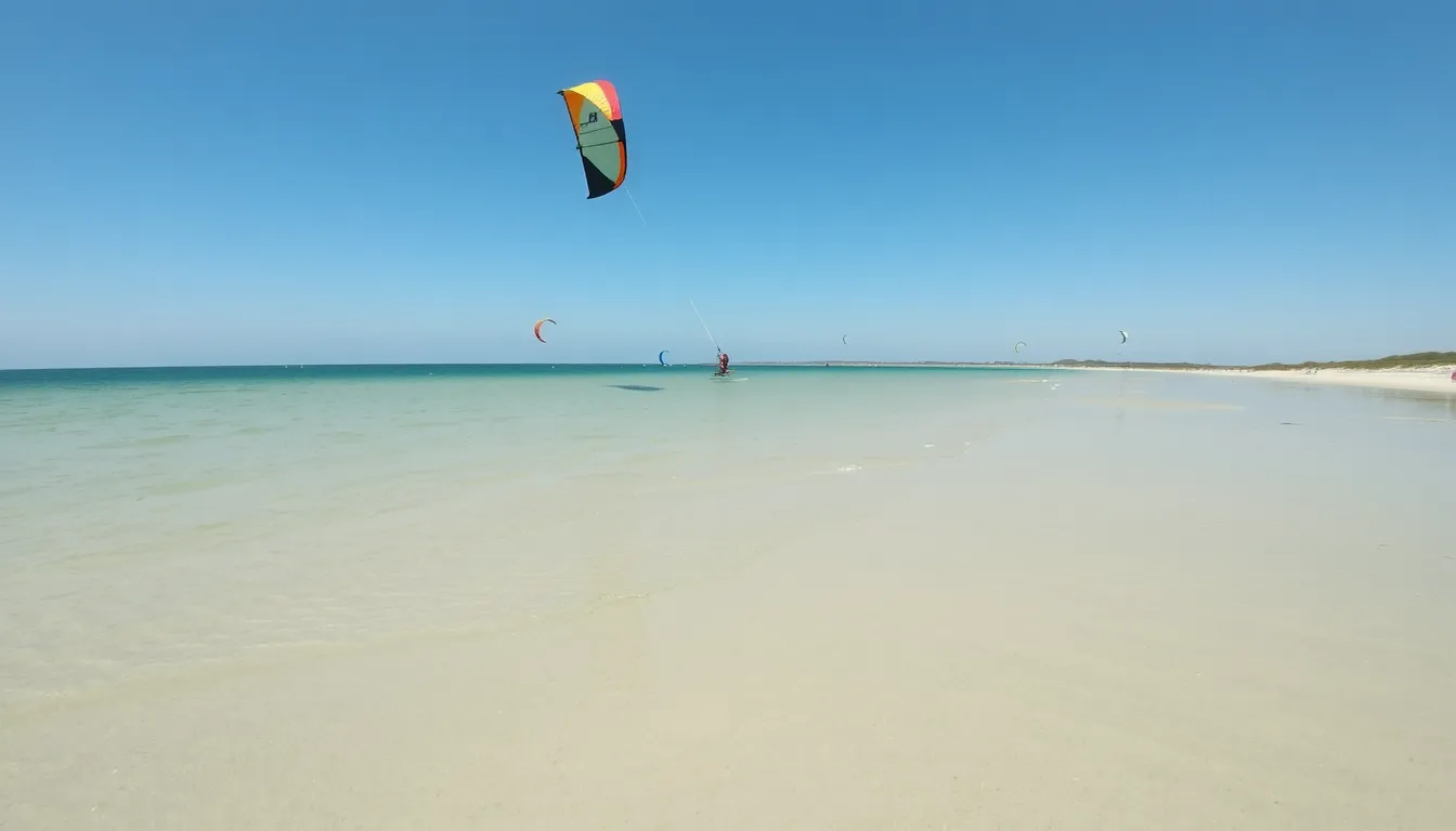 spot de kitesurf de beauduc