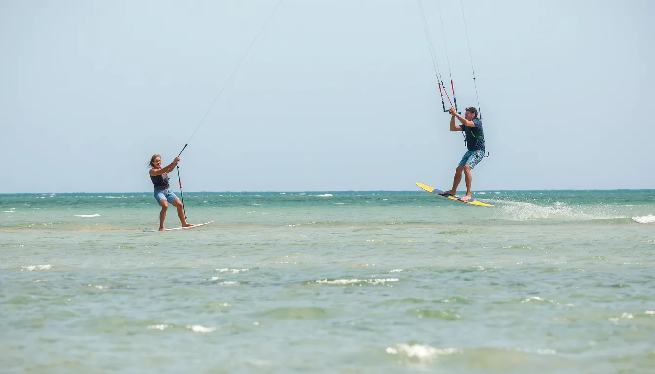 wing foil ou kitesurf