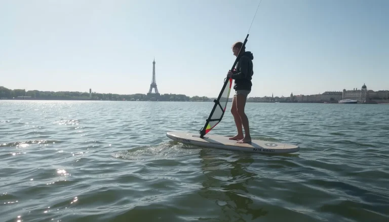 Guide complet du wingfoil près de Paris : spots, prix, matériel et cours pour débuter
